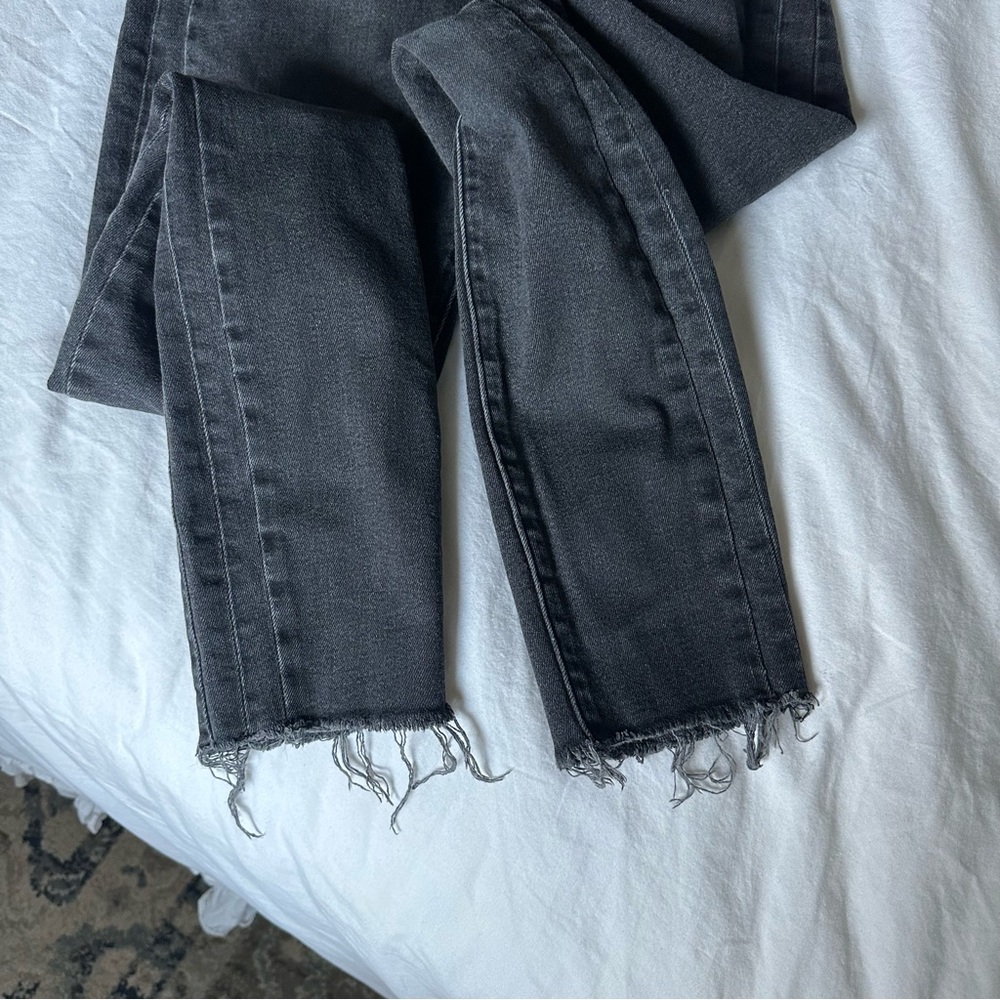 Abercrombie and Fitch grey skinny jeans size 24 curve love - Picture 5 of 7